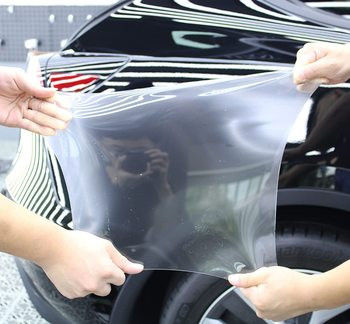 6.5mil TPU Poliuretan Termoplastik Batal Vinyl Wrap Bra Mobil Transparan