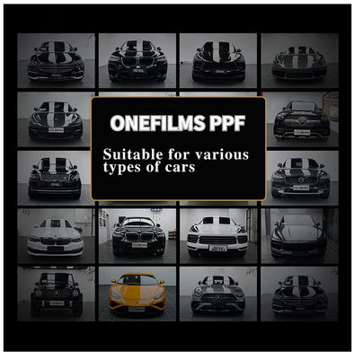 SGS CE Dekorasi Mobil Cat Pelindung TPU PPF Film Anti Gores